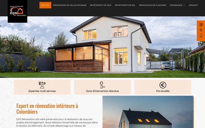 Screenshot of dgs-renovation.fr
