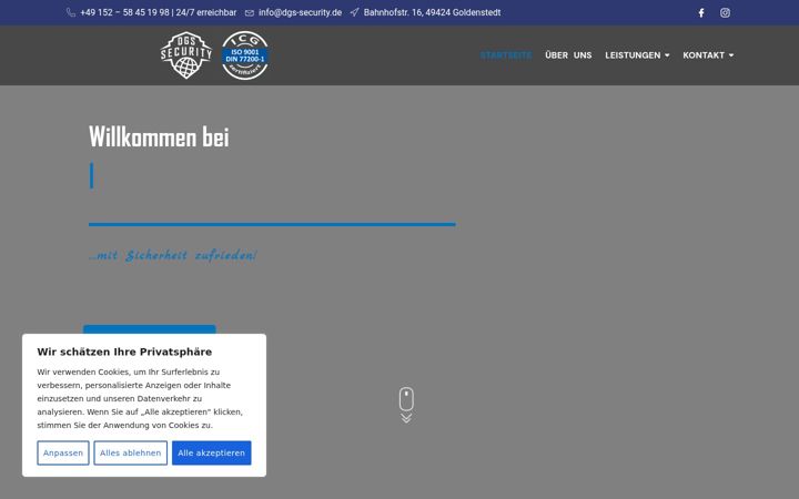 Screenshot di dgs-security.de
