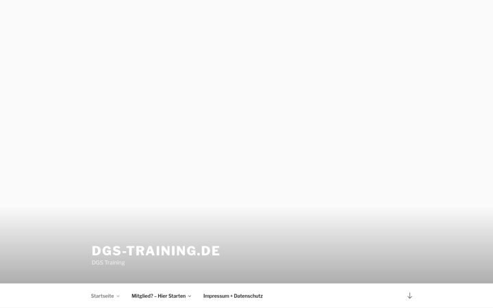 Screenshot of dgs-training.de