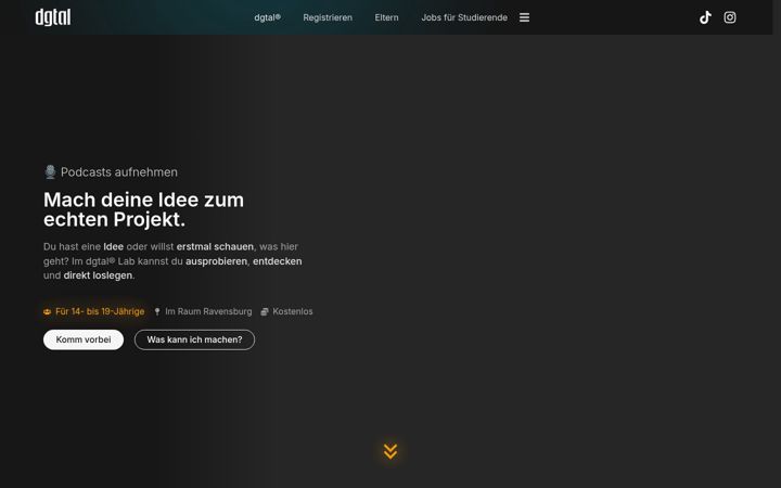 Screenshot di dgtal.de