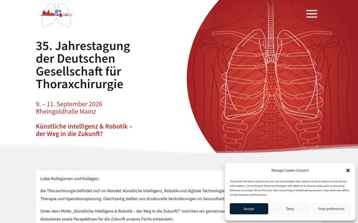 Screenshot of dgtkongress.de