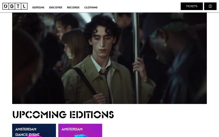 Screenshot of dgtl-festival.com