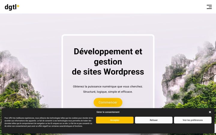Screenshot of dgtl.plus