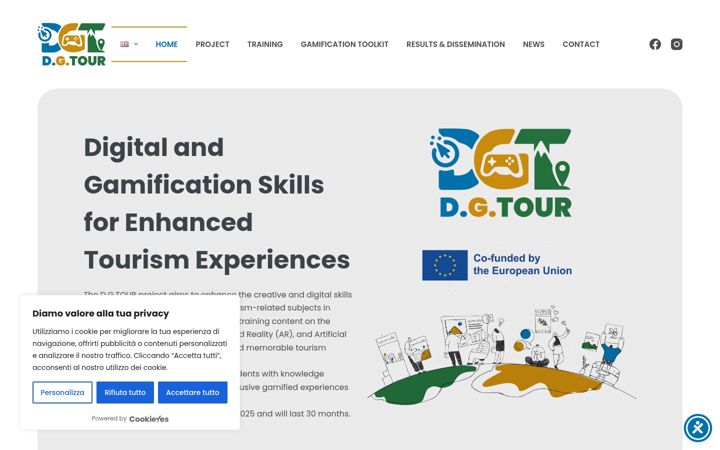 Ekrānuzņēmums no dgtour.eu