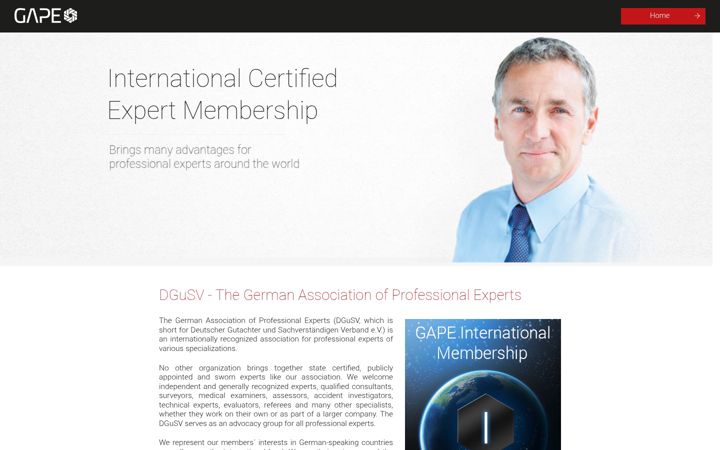 Screenshot of dgusv.com
