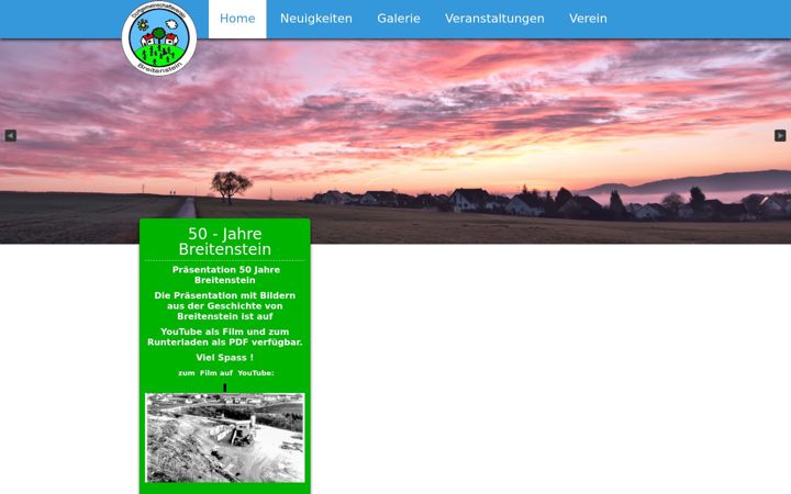 Screenshot di dgv-breitenstein.de