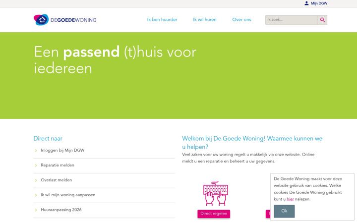 Screenshot of dgw.nl