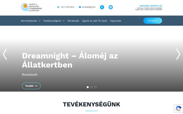 Screenshot of dgy.hu
