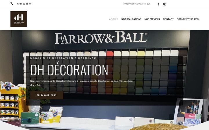 Screenshot van dh-decoration.fr
