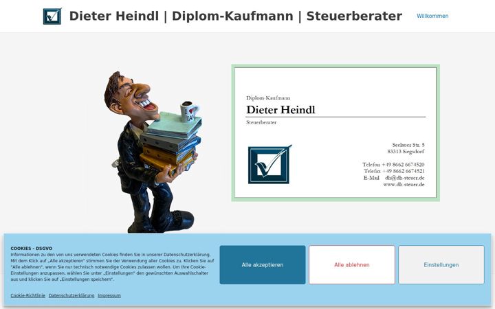 Ekrano kopija dh-steuer.de