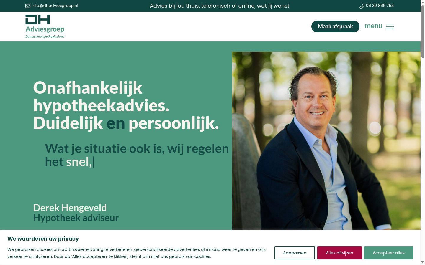 Sutikimo reklamjuostės, rodytos prieš bet kokią sąveiką, ekrano kopija