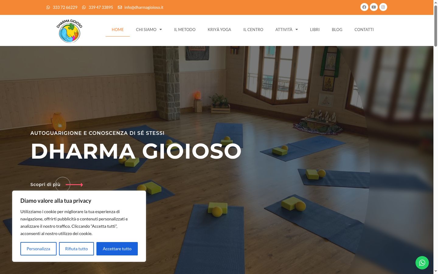 Sutikimo reklamjuostės, rodytos prieš bet kokią sąveiką, ekrano kopija