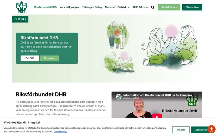 Screenshot di dhb.se