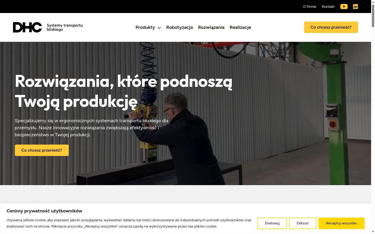 Snímek obrazovky baneru souhlasu zobrazeného před jakoukoli interakcí