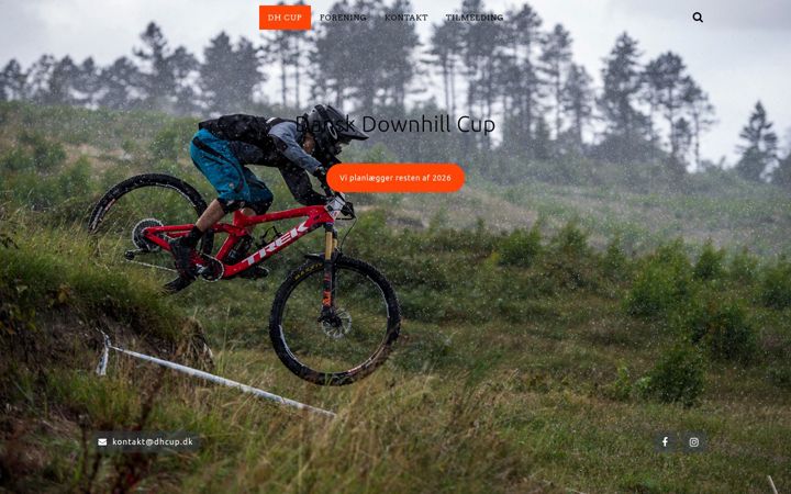 Screenshot of dhcup.dk