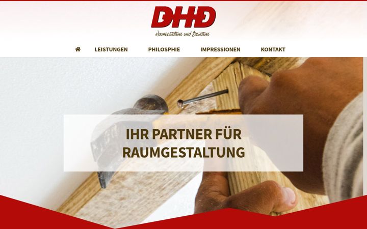Screenshot of dhd-leipzig.de