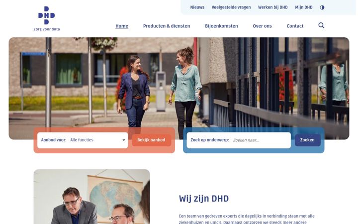 Screenshot of dhd.nl