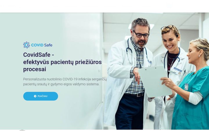 Screenshot ta' dhealthcare.lt