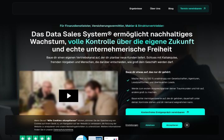 Screenshot of dheon.de