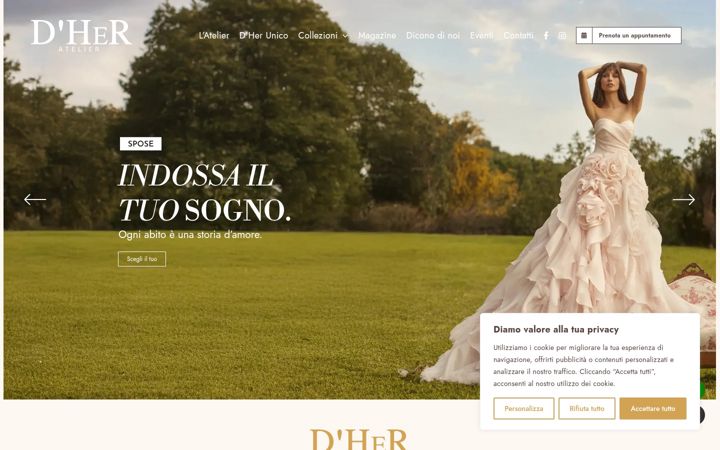 Screenshot of dheratelier.com
