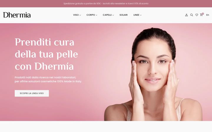 Screenshot van dhermia.net