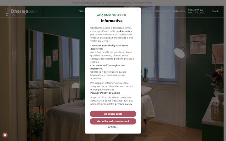 Screenshot of dhermodesign.it