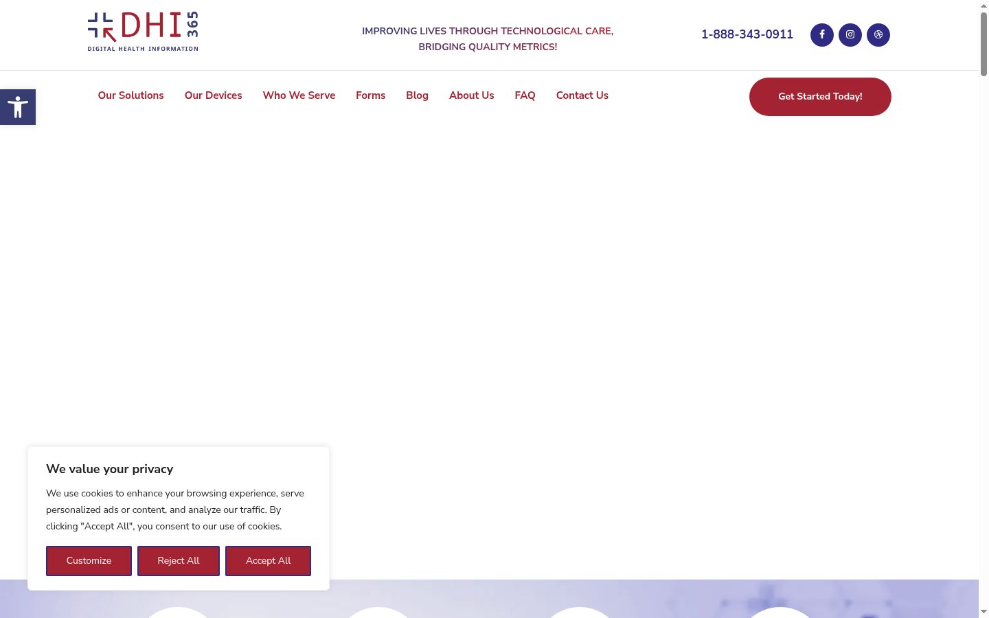 Sutikimo reklamjuostės, rodytos prieš bet kokią sąveiką, ekrano kopija