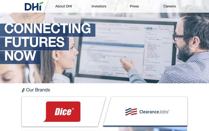 Screenshot of dhigroupinc.com
