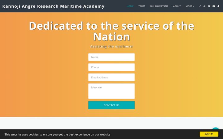 Screenshot of dhikarma.com