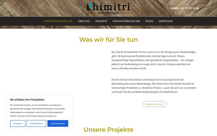 Screenshot of dhimitri-boden.ch