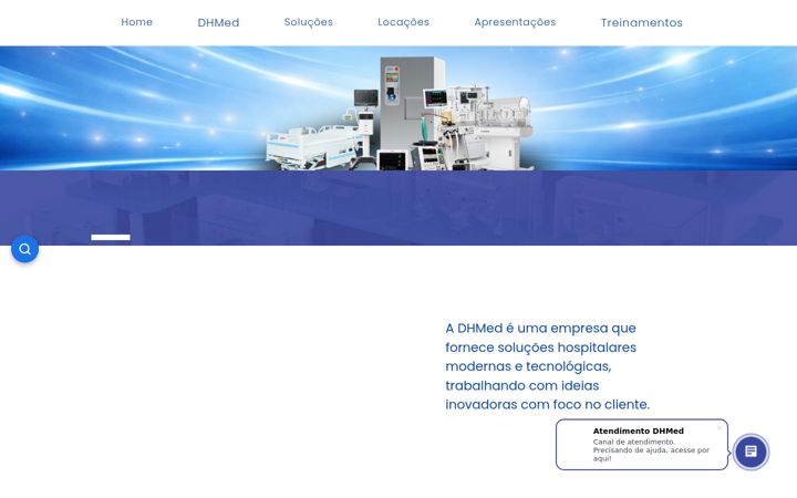Ekraanipilt saidist dhmed.com.br