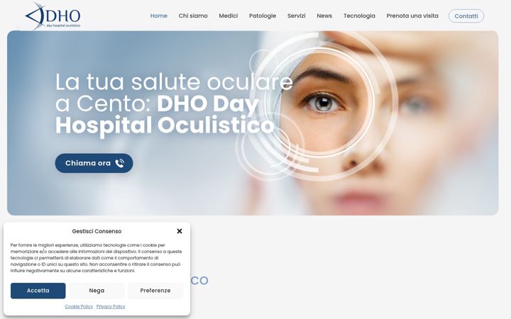 Screenshot von dhocento.it