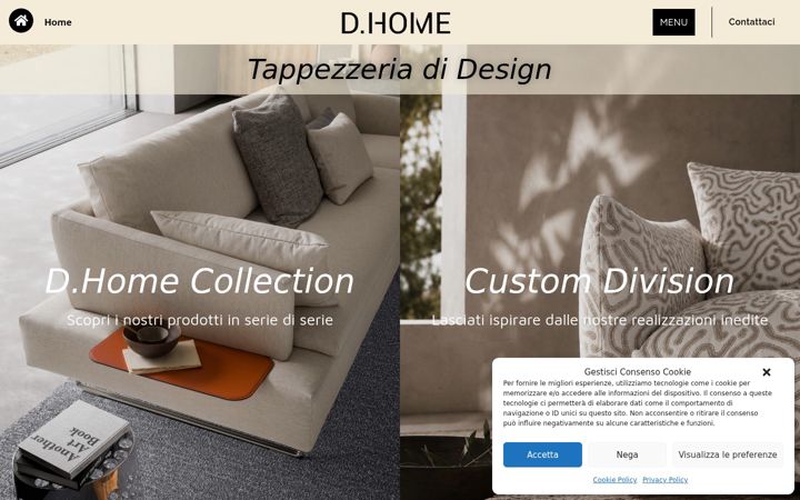 Screenshot von dhomeitalia.it