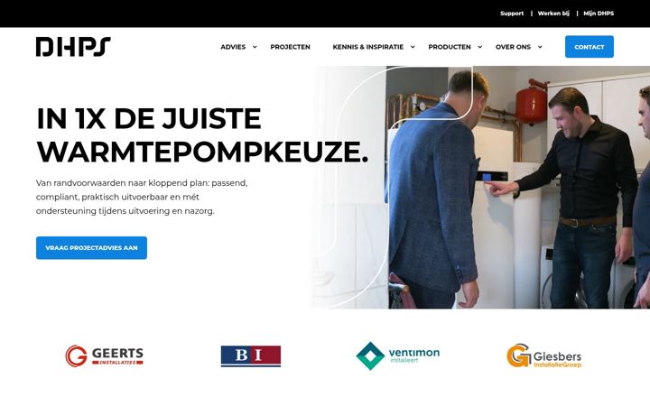 Képernyőkép: dhps.nl