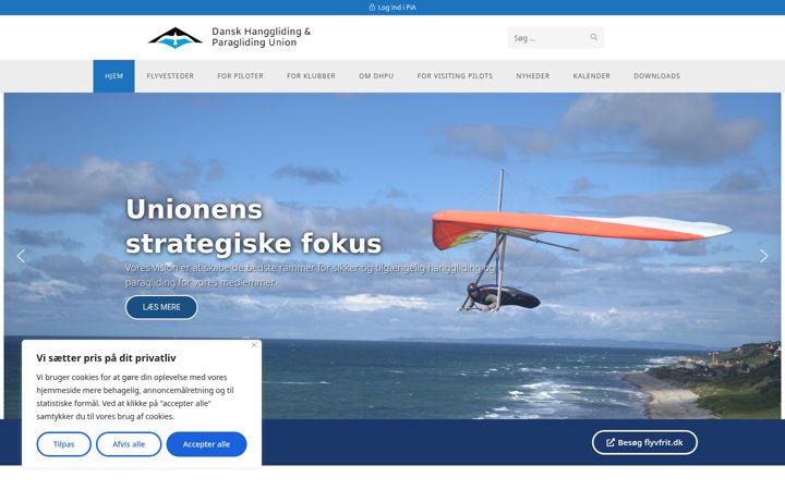 Screenshot of dhpu.dk