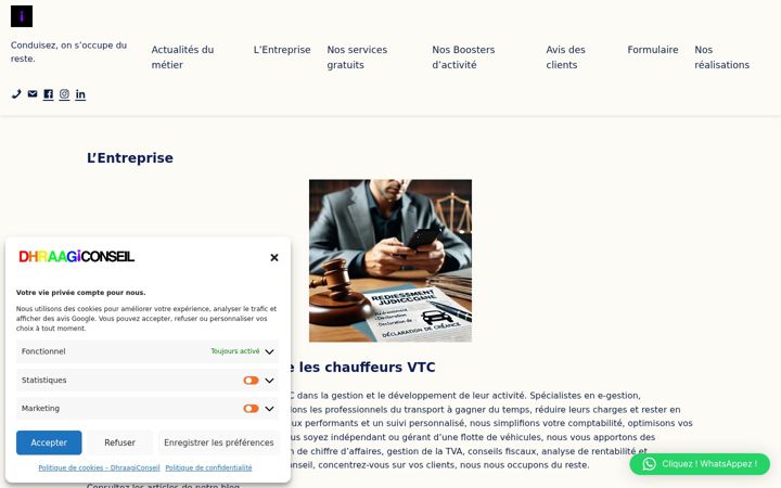 Screenshot of dhraagiconseil.fr