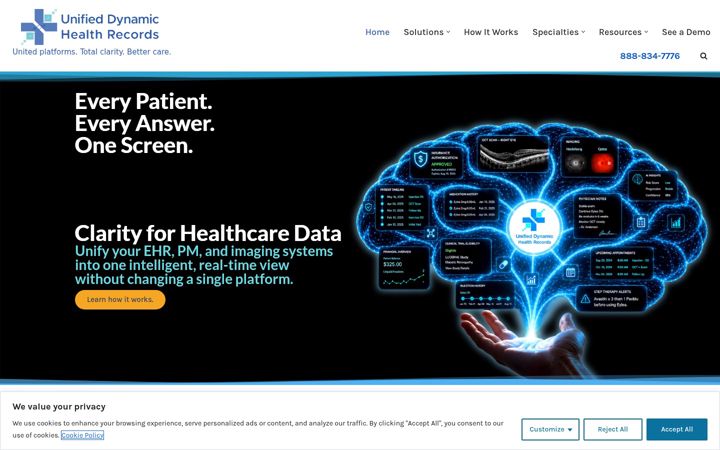 Screenshot of dhrpro.com