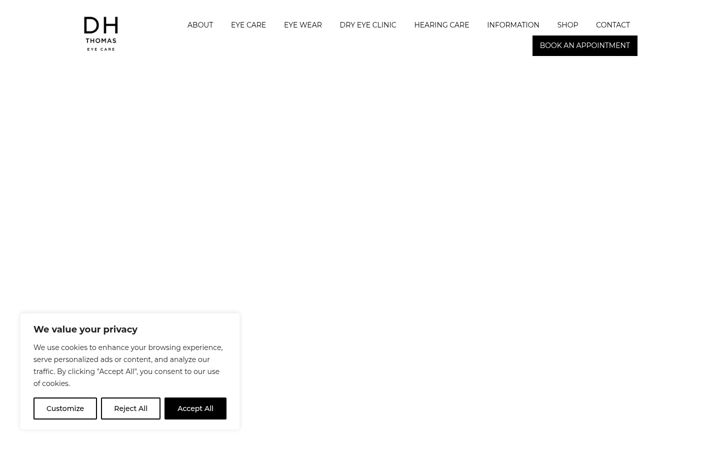 Screenshot of dhthomas.co.uk