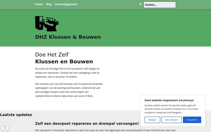 Képernyőkép: dhzbouwen.nl