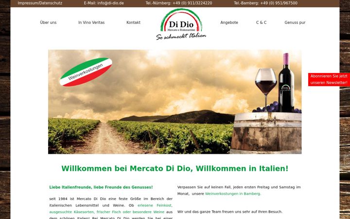 Screenshot von di-dio.de