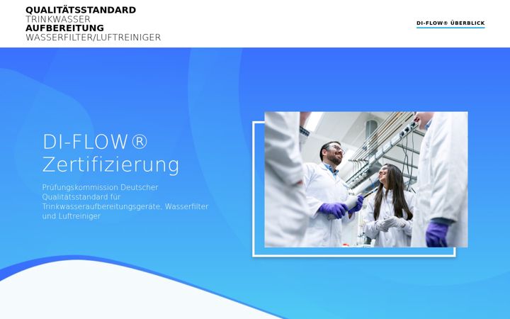 Screenshot von di-flow.de