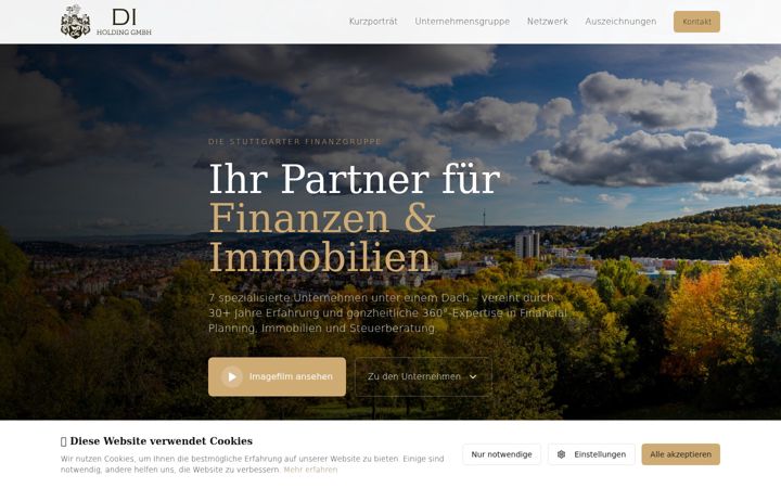 Screenshot von di-g.de