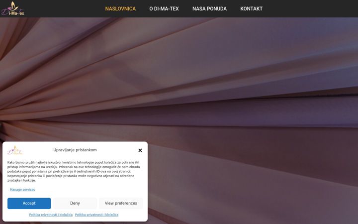 Screenshot ta' di-ma-tex.hr