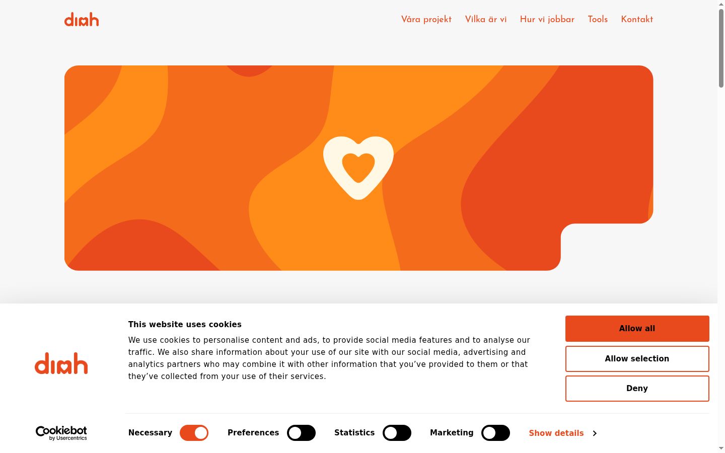 Screenshot tal-banner tal-kunsens muri qabel kwalunkwe interazzjoni