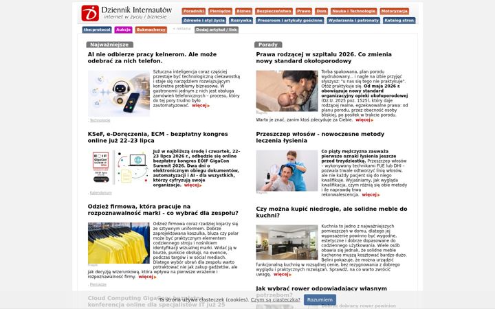 Captură de ecran a di.com.pl