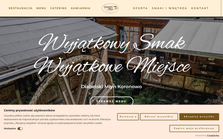 Screenshot of diabelskimlyn.com