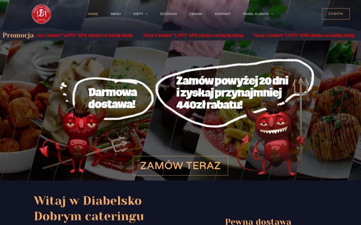 Snímek obrazovky diabelskodobre.pl