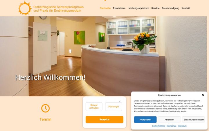 Screenshot of diabetes-langenfeld.de