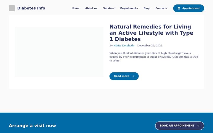 Screenshot of diabetesnote.org