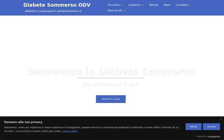 Ekrano kopija diabetesommerso.org